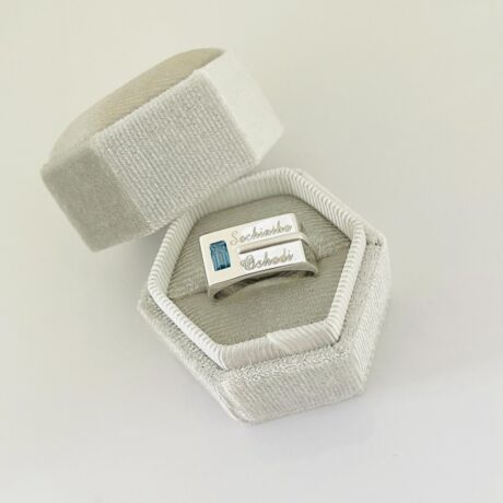 Couple Name Engraved Man's Ring