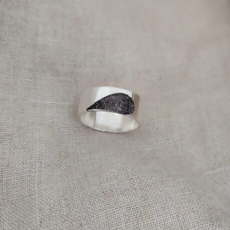 Customized Fingerprint Ring